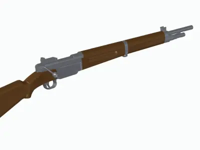 MAS-36 luftwaffe rifle 3D model