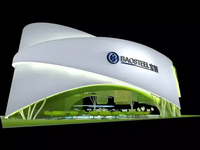 Exhibition - Size - 21X16-3DMAX2009-008 3D model