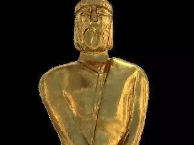 Martin Fierro Award Statuette 3D model 3D model