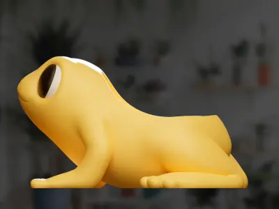 Toad - Planter - Pot 3D print model