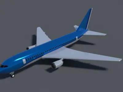 boeing 787 model  3D model