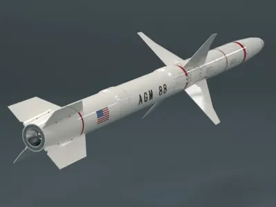 Missile 3D model shop