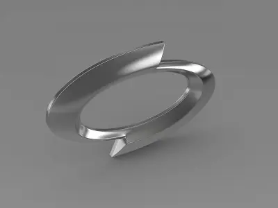 Samsung logo 3D model