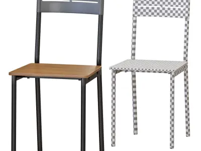  SANDSBERG Table And Chairs 3D model