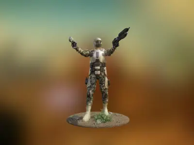 Halo Marine Soldier 3D model