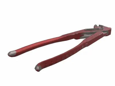 Bolt Cutter Low Poly Low-poly 3D model purchase