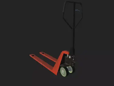 industry frog lifter Low-poly 3D model