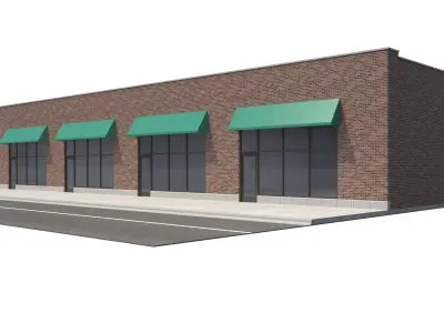 Retail-103 Retail Store 3D model