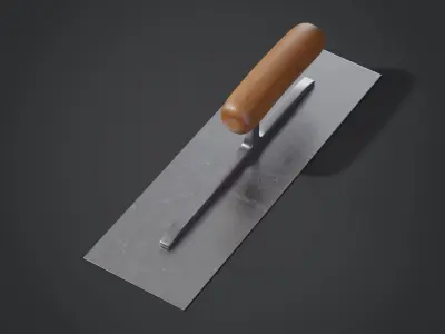 Plastering Trowel 3D model