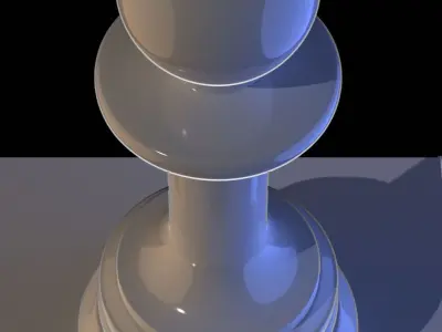 Pawn classic Free 3D model