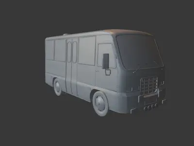 Otokar Magirus M2000 3D model