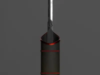 HiddenBlade Low-poly 3D model