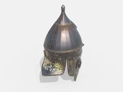 Arabesque - Ottoman Helmet 3D model