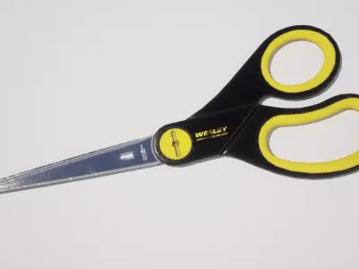  Scissors Low-poly 3D model