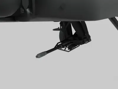 AH-64D Apache Low-poly 3D model