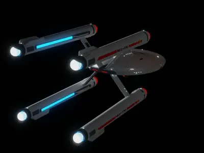 Hamilcar Class Cruiser Free 3D model