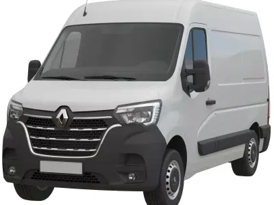 Renault Master 2020 PanelVan L1H2 3D model