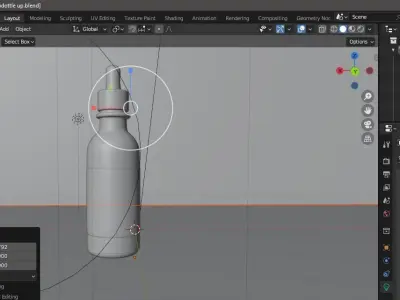 Realistic Dropper Bottle 3D Model  3D model