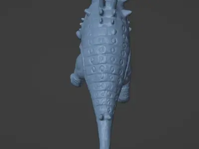 Dinosaur pinacosaurus 3D print model