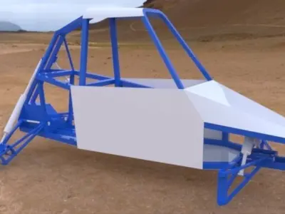 Buggy Piraa  Free 3D model