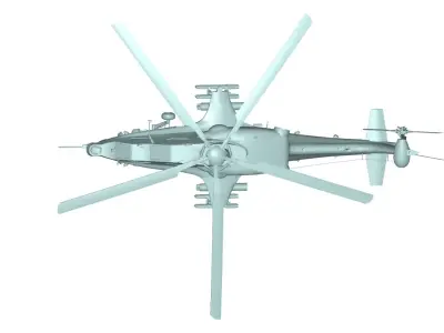 Boeing AH-64 Apache 3D model 3