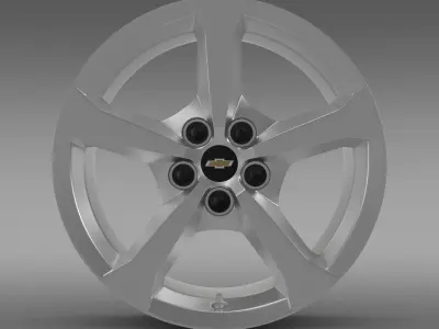 Chevrolet Camaro Convertible 2014 rim 3D model