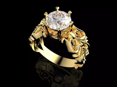 Gold N1455 3D print model