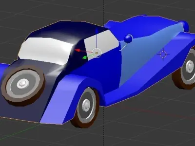 Classic Car Free 3D model