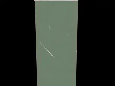 Army Flask v2 Low-poly 3D model