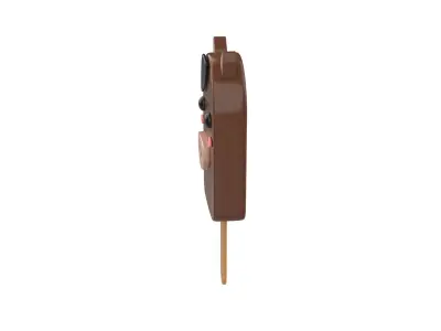Cartoon Horse Ice Cream Cute Low-poly 3D model