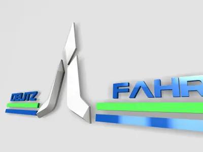 Same-Deutz Fahr-Logo 3D print model