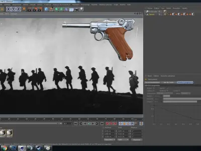 luger One Face for demand Free 3D model