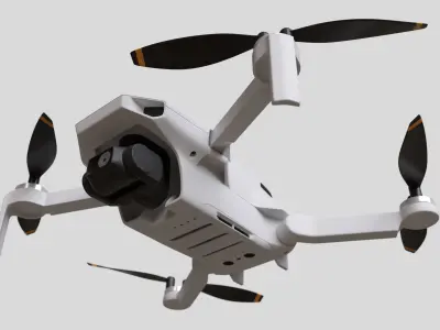Drone DJI Mini 2 3D model