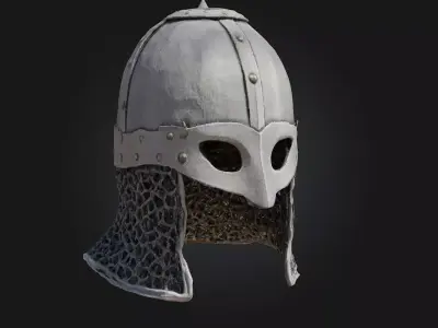 Viking Warrior Helm 3D model