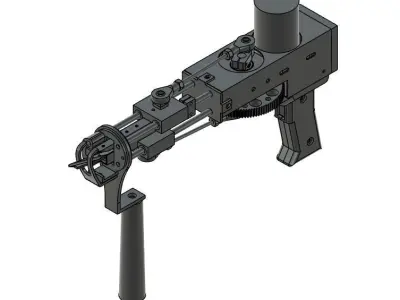 Tufting gun  3D model