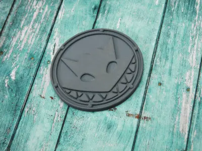 How To Train Your Dragon 3 inspired Hiccup Cloak Clasp  3D print model