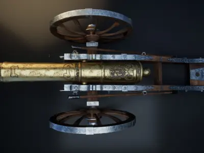 Canon Louis XIV 3D model