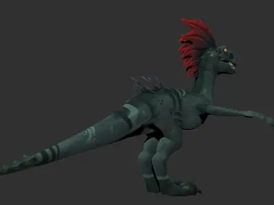 Dinosaur Model 3D model purchase