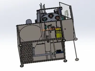machine lisseuse  3D model