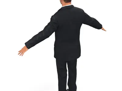 Businessman Rigged for Maya 3D model