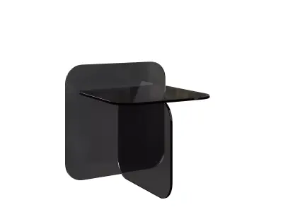 Glass Coffee Table 01 Free low-poly 3D model