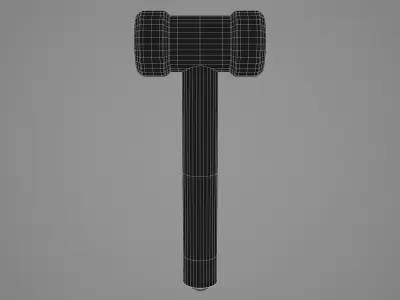 Sledgehammer Low-poly 3D model order