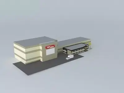 Food Factory Free 3D model purchase