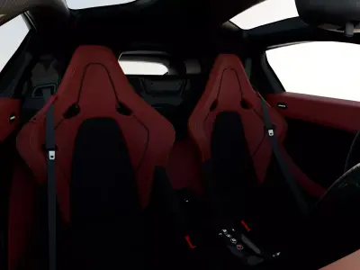 McLaren P1 2013 High Detail Game Ready Cinematic Low-poly 3D model