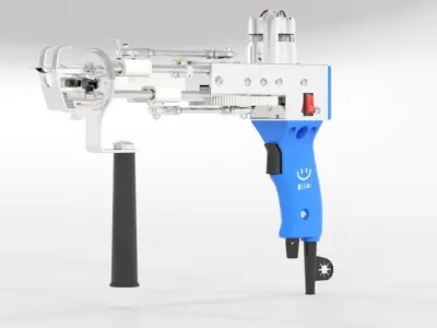  Riiai Tufting Gun Machine Cut Pile Loop Pile 2 in 1 AK-III Low-poly 3D model
