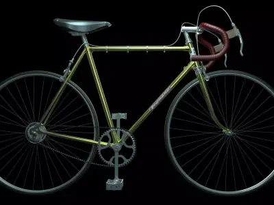 Bicycle 3D model 4