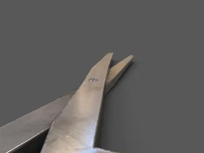 scissors Low-poly 3D model purchase