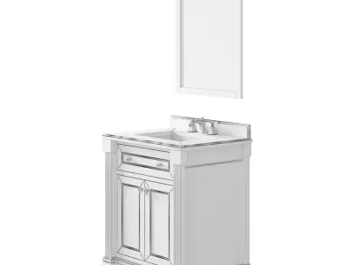 OVE Gables 30 Rosewood 3D model