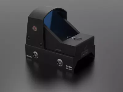 Holomicro Sight Micro Low-poly 3D model