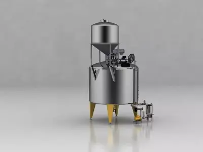 Industrial Tank 3D model